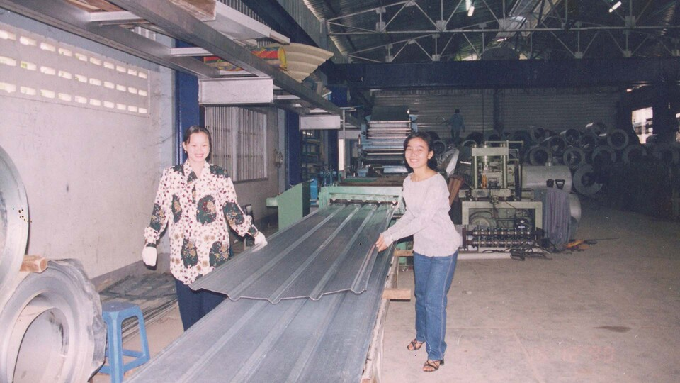 ISI Steel Established, Producing Steel Roofing Sheets.